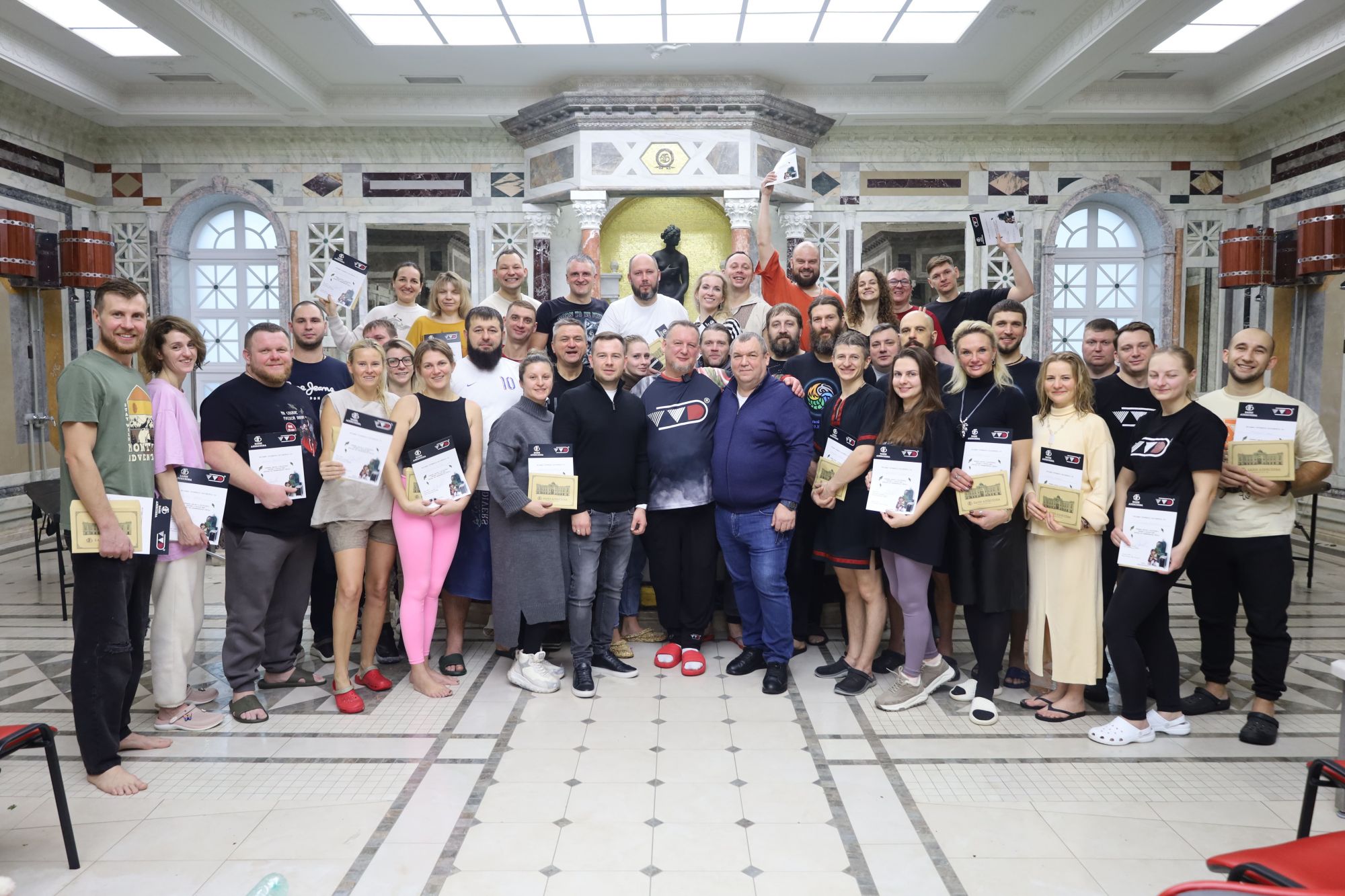 мастер- класс Дениса Вахова в банном комплексе «Бани Алексеева»